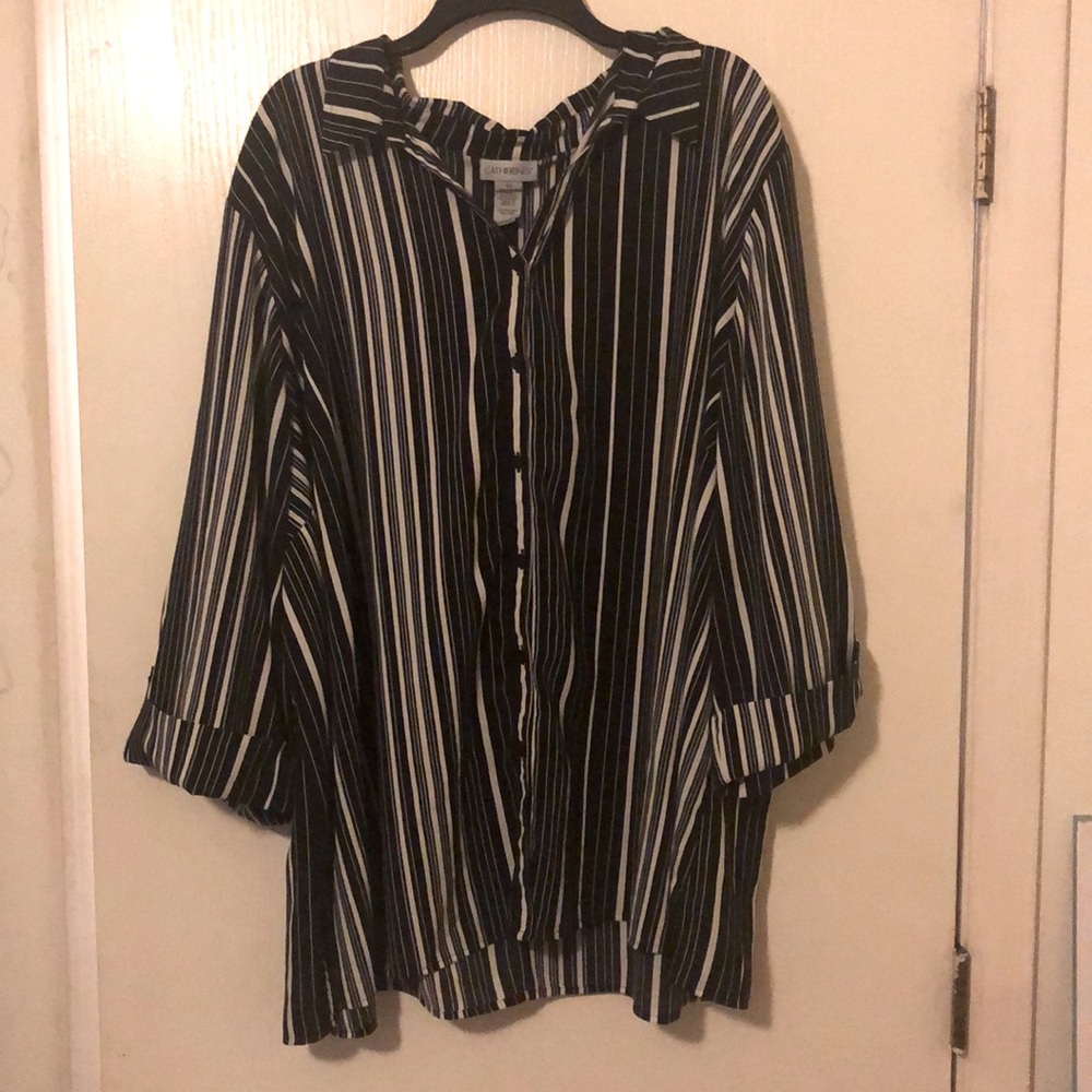 Striped button up Blouse from Catherine’s